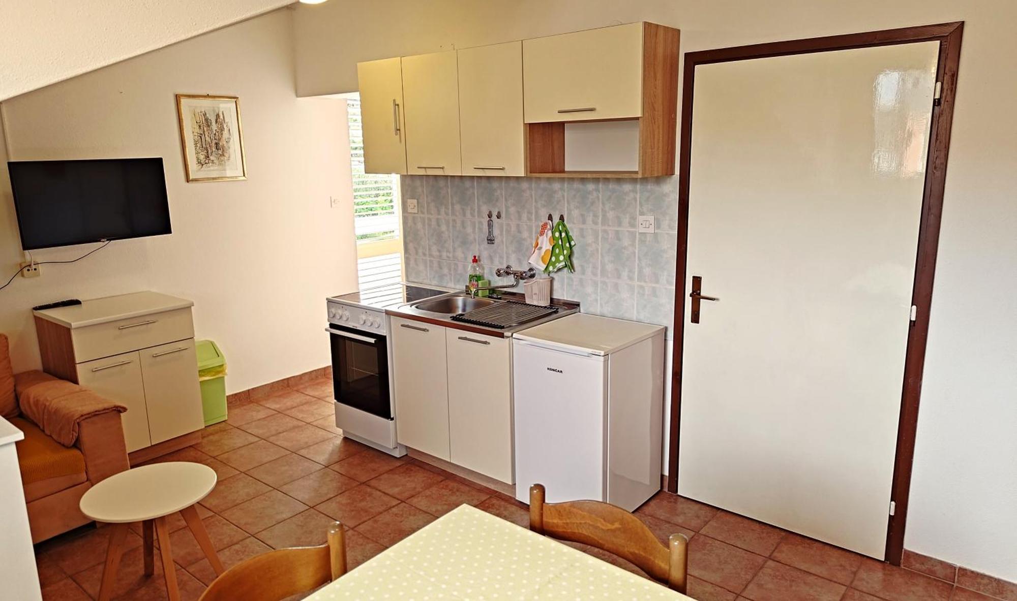 Mirjana F Apartaments Baška Zimmer foto