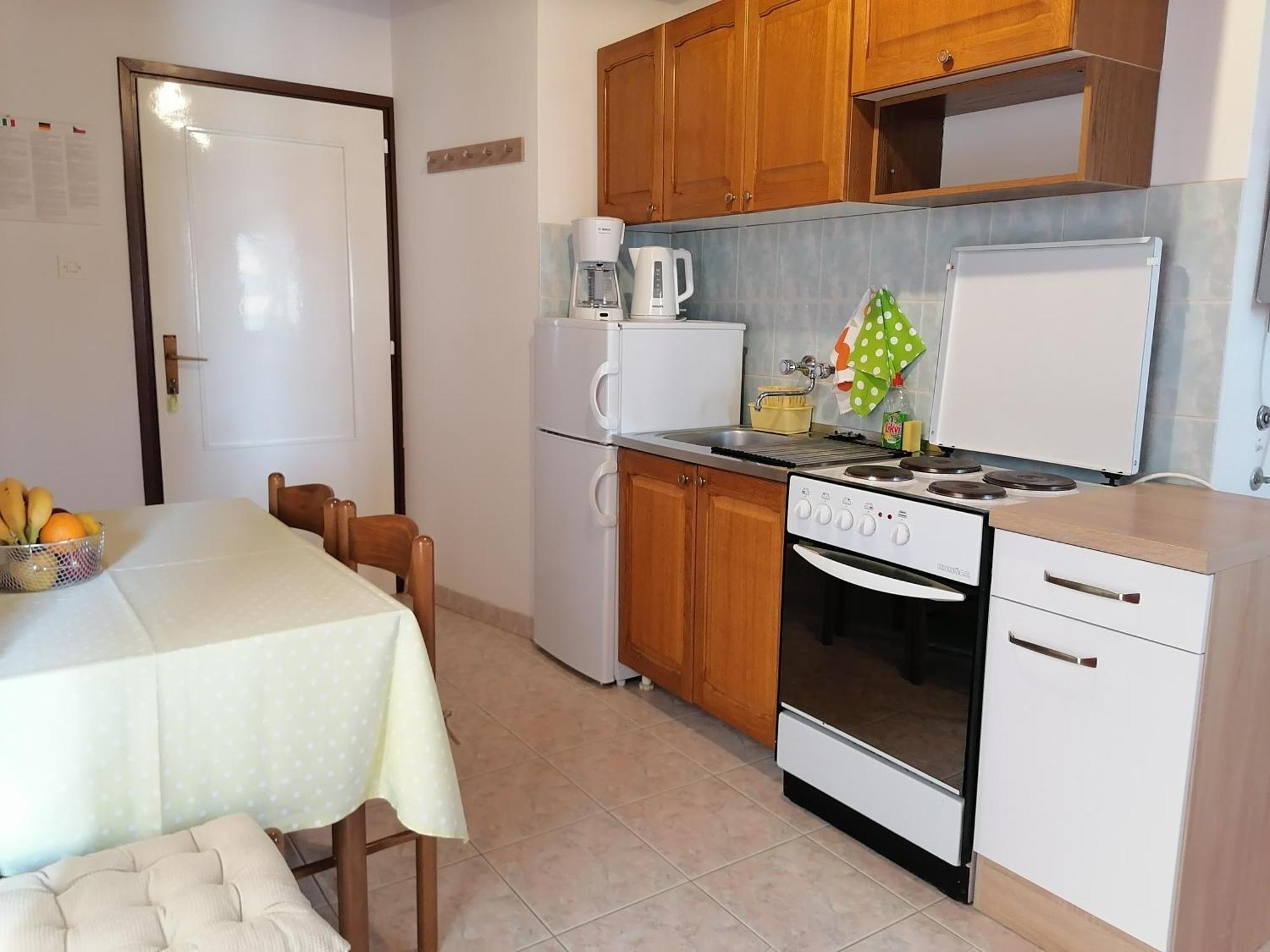 Mirjana F Apartaments Baška Zimmer foto